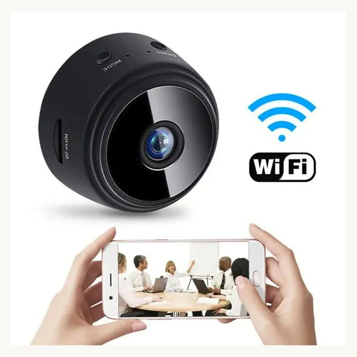 A9 mini camera with live view on smartphone