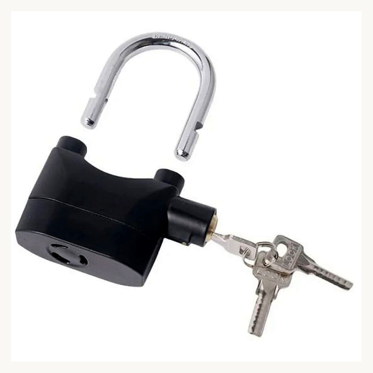 Alarm lock with keys