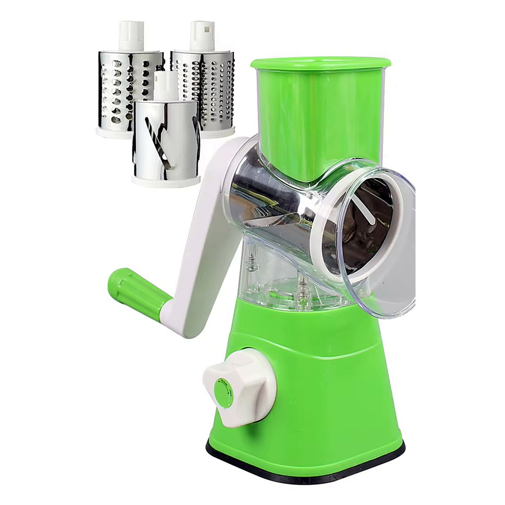 Drum grater 3 stainless-steel drums