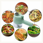 Food chopper with prepared dishes