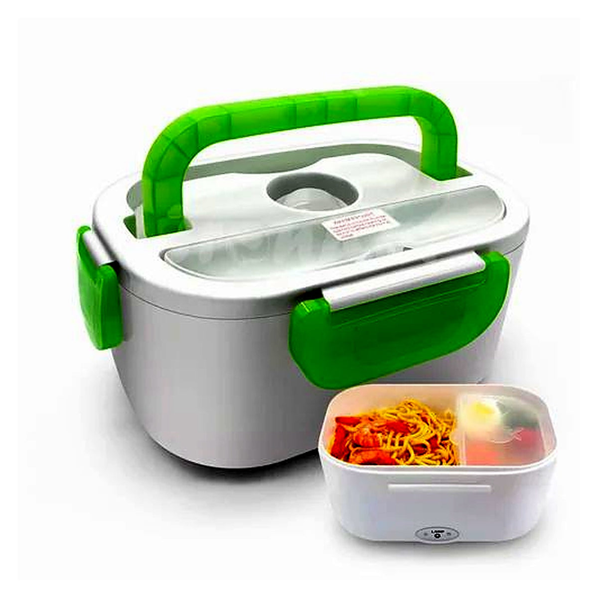 Electric lunch box with removable container