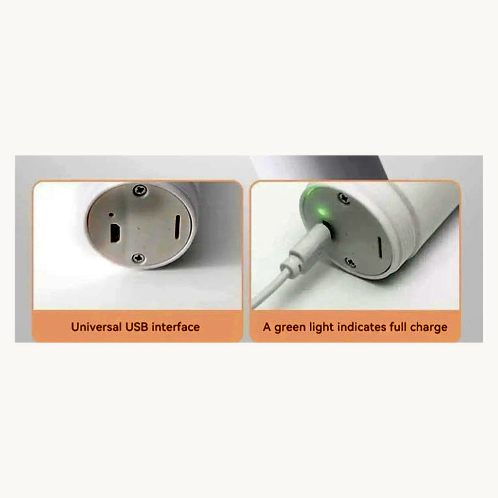 USB charging port and full-charge indicator