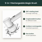 Magic brush features infographic