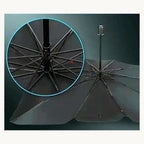 Sunshade 10-rib frame