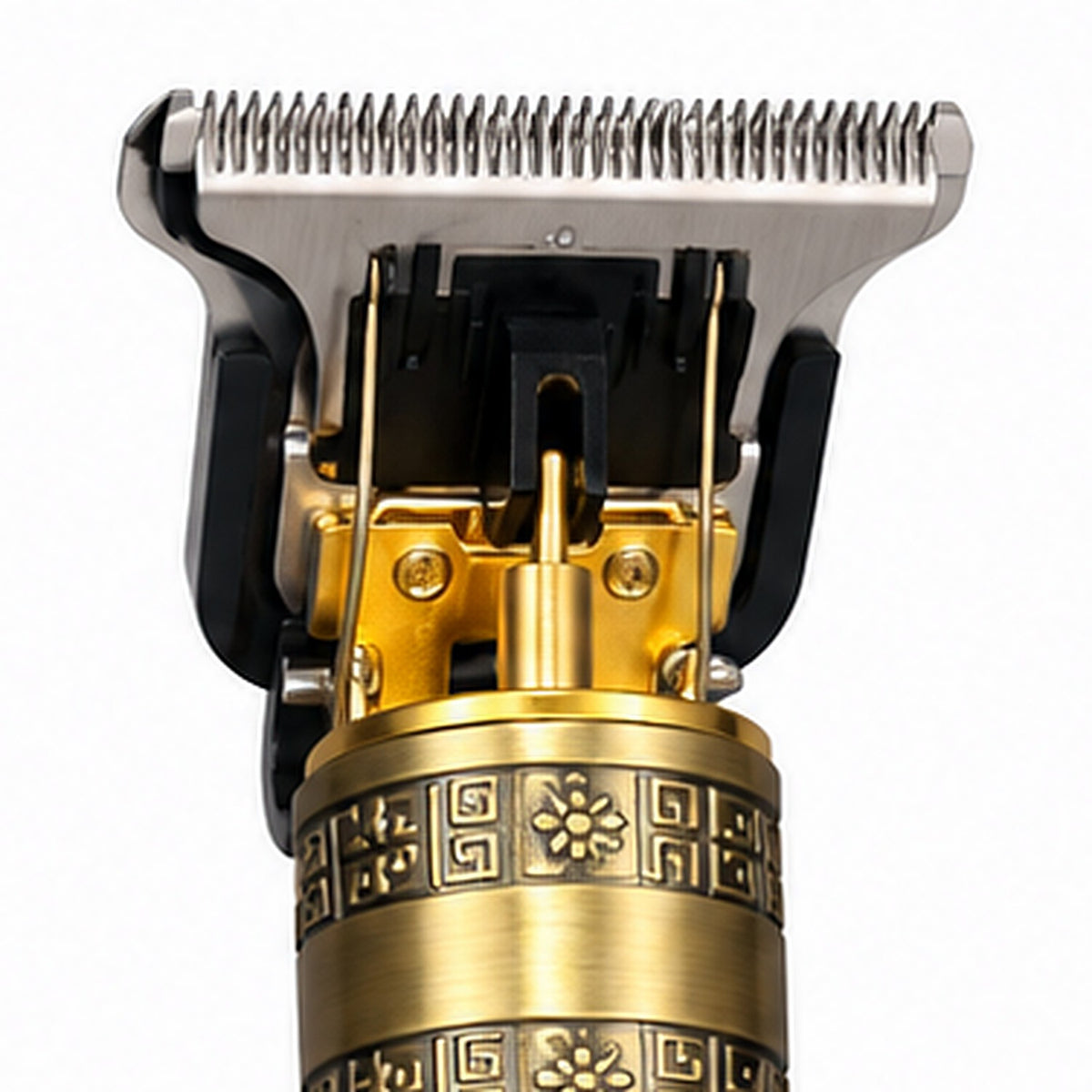 Vintage T9 trimmer blade close-up