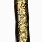 Vintage T9 trimmer engraved metal body detail