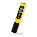 Digital TDS meter angled view