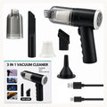 3-in-1 Cordless Vacuum Cleaner, Air Duster & Blower for Car & Home