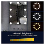 Vanity light brightness levels